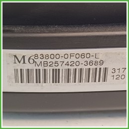 Quadro strumenti contachilometri tachimetro DENSO MB257420-3689 TOYOTA COROLLA VERSO 2.0 16V 838000F060