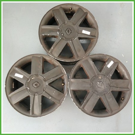 Cerchio Singolo in Lega RENAULT MEGANE 2a Serie (dal 09/2002 al 02/2006) 16 pollici 16" 6.5J 4x100 ET 49 originale usato al pz