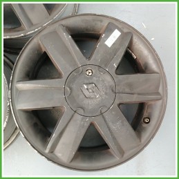 Cerchio Singolo in Lega RENAULT MEGANE 2a Serie (dal 09/2002 al 02/2006) 16 pollici 16" 6.5J 4x100 ET 49 originale usato al pz