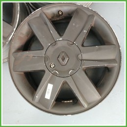 Cerchio Singolo in Lega RENAULT MEGANE 2a Serie (dal 09/2002 al 02/2006) 16 pollici 16" 6.5J 4x100 ET 49 originale usato al pz