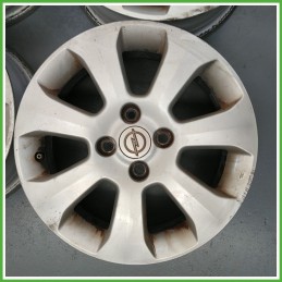 Cerchi in Lega OPEL CORSA (X01) (dal 10/2000 al 06/2006) 15 pollici 15" 5.5J 4x100 ET 50 4pz originali usati