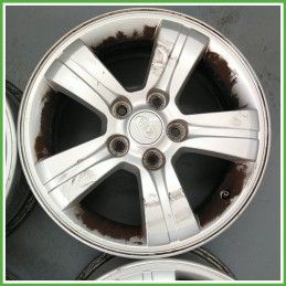 Cerchi in Lega KIA SPORTAGE 2a Serie (dal 10/2004) 16 pollici 16" 6.5J 5x114.3 ET 46 4pz originali usati