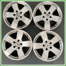 Cerchi in Lega MERCEDES-BENZ Classe C (W/S202) (dal 06/1993 al 04/2002) 15 pollici 15" 6.0J 5x112 ET 43 4pz originali usati