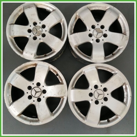 Cerchi in Lega MERCEDES-BENZ Classe C (W/S202) (dal 06/1993 al 04/2002) 15 pollici 15" 6.0J 5x112 ET 43 4pz originali usati