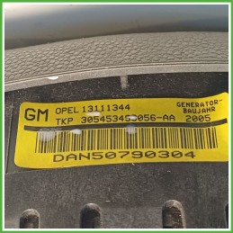Airbag Guidatore Sinistro SX OPEL ASTRA A04 1.6 16V 39206329 2004 2011 TAKATA 305453499056-AA