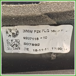 Bocchetta Climatizzazione Anteriore Centrale BMW Serie 1 F20 5P 5 Porte 64229207116 2011 2015