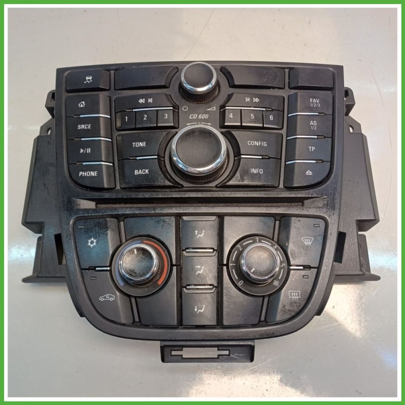 Comandi Clima AC Riscaldamento Condizionatore DELPHI 28395666 OPEL ASTRA P10 1.4 13435154 2009 2015
