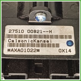 Comandi Clima AC Riscaldamento Condizionatore CALSONIC AXA01022 NISSAN JUKE F15E 1.5 dCi 275101KB0A 2010 2018