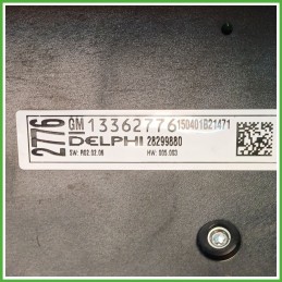 Blocco Comandi Autoradio OPEL MERIVA S10 1.4 13362776 2010 2016 DELPHI 28299880