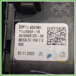Comandi Alzavetri OPEL CORSA P2JO 96788281ZD 2019