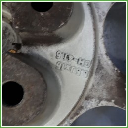 Cerchio Singolo in Lega ALFA ROMEO 147 (W8) (dal 08/2000 al 01/2006) 15 pollici 15" 6.5J 5x98 ET 41.5 originale usato al pz