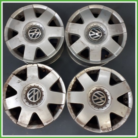 Cerchi in Lega VOLKSWAGEN GOLF (1J) (dal 09/1997 al 03/2006) 14 pollici 14" 6.0J 5x100 ET 43 4pz originali usati