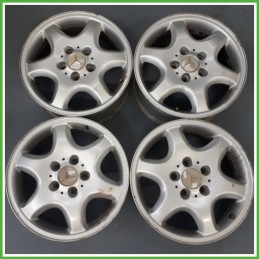 Cerchi in Lega MERCEDES-BENZ Classe C (W/S202) (dal 06/1993 al 04/2002) 16 pollici 16" 7.0J 5x112 ET 37 4pz originali usati