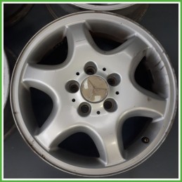 Cerchi in Lega MERCEDES-BENZ Classe C (W/S202) (dal 06/1993 al 04/2002) 16 pollici 16" 7.0J 5x112 ET 37 4pz originali usati