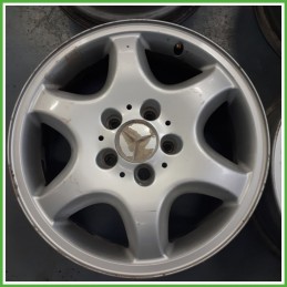 Cerchi in Lega MERCEDES-BENZ Classe C (W/S202) (dal 06/1993 al 04/2002) 16 pollici 16" 7.0J 5x112 ET 37 4pz originali usati
