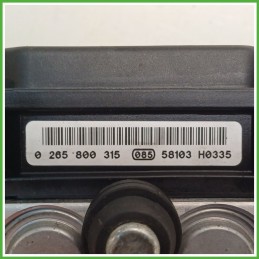 Centralina ABS Modulo Pompa BOSCH 0265800315 71719584 FIAT PUNTO 2U Originale Usato