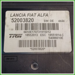 Centralina ABS Modulo Pompa TRW 18552013 6000628242 FIAT 500L LIVING 73 Originale Usato
