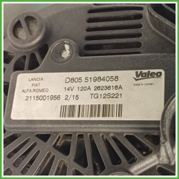 Alternatore VALEO TG12S221 FIAT 500L LIVING 73 51922437