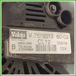 Alternatore VALEO TG12C059 CITROEN DS3 9819187680