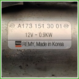 Motorino Avviamento DELCO REMY 8F205 SSANGYONG XLV 1731513001