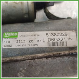 Motorino Avviamento VALEO D6G321 FIAT PUNTO CLASSIC 2U 51880229