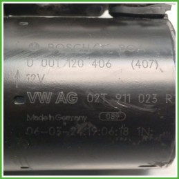 Motorino Avviamento BOSCH 0001120406 SEAT IBIZA 6L 02T911024N