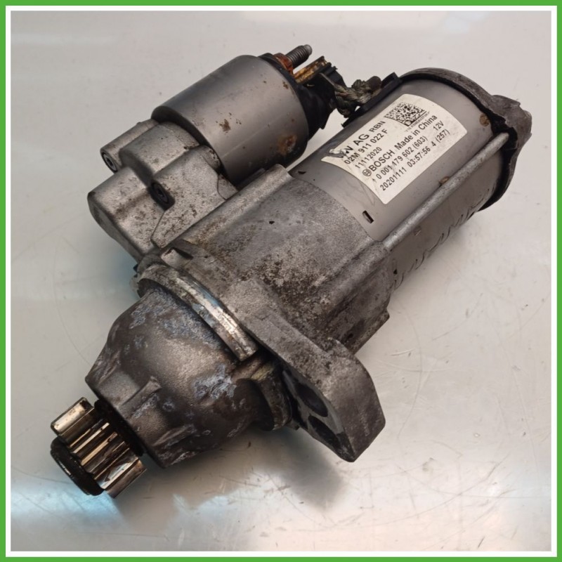 Motorino Avviamento BOSCH 0001179602 SKODA FABIA NJ 02M911021G