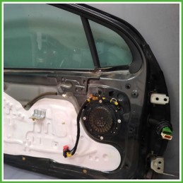 Porta Portiera Sportello Anteriore Sinistra SX EXL KWF OBSIDIEN E BIANCO OPALE CITROEN DS3 Coupe 2009 2011 Originale Usato