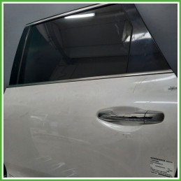 Porta Portiera Sportello Posteriore Sinistra SX BIANCO SWP SNOW WHITE PEARL KIA SORENTO 3a Serie SUV 2015 2017 Originale Usato