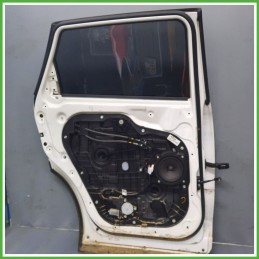 Porta Portiera Sportello Posteriore Sinistra SX BIANCO SWP SNOW WHITE PEARL KIA SORENTO 3a Serie SUV 2015 2017 Originale Usato
