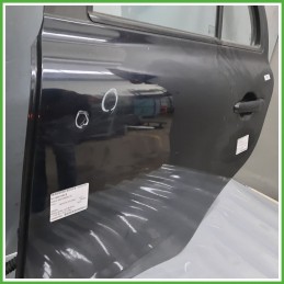 Porta Portiera Sportello Posteriore Sinistra SX NERO NISSAN MICRA K13K Berlina 2010 2015 Originale Usato