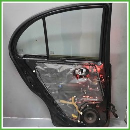 Porta Portiera Sportello Posteriore Sinistra SX NERO NISSAN MICRA K13K Berlina 2010 2015 Originale Usato