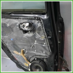 Porta Portiera Sportello Posteriore Sinistra SX NERO NISSAN MICRA K13K Berlina 2010 2015 Originale Usato