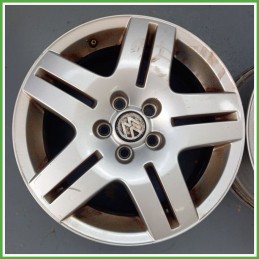 Cerchio Singolo in Lega VOLKSWAGEN GOLF (1K) (dal 10/2003 al 12/2009) 15 pollici 15" 6.0J 5x112 ET 38 originale usato al pz