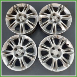 Cerchi in Lega OPEL CORSA (S07) (dal 07/2006 al 02/2011) 16 pollici 16" 6.0J 4x100 ET 40 4pz originali usati