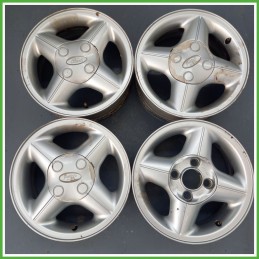 Cerchi in Lega FORD KA (CCQ) (dal 11/1996 al 10/2008) 14 pollici 14" 5.5J 4x108 ET 43.5 4pz originali usati