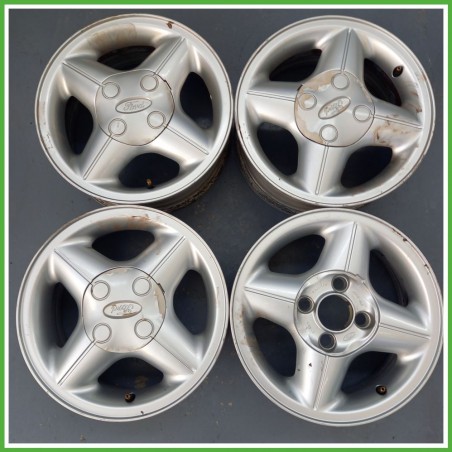 Cerchi in Lega FORD KA (CCQ) (dal 11/1996 al 10/2008) 14 pollici 14" 5.5J 4x108 ET 43.5 4pz originali usati