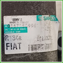 Compressore Clima AC Aria Condizionata SANDEN SD6V12 FIAT GRANDE PUNTO 4C 71724813