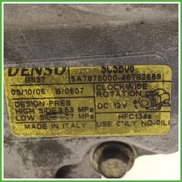 Compressore Clima AC Aria Condizionata DENSO SCSB06 LANCIA YPSILON TE 71797201