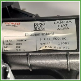 Scatola Evaporatore Ventilatore Climatizzatore DENSO 5.032.000.000 FIAT 500L LIVING 73 1.3 MJT 735649475 2013 2015