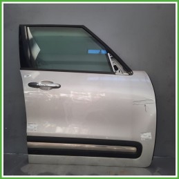 Porta Portiera Sportello Anteriore Destra DX GRIGIO CHIARO VR 612 A FIAT 500L LIVING 73 Monovolume 2013 2015 Originale Usato