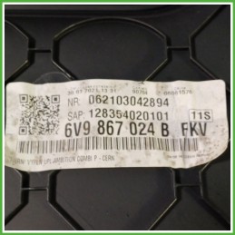 Rivestimento Porta Posteriore Destro DX SKODA FABIA NJ 1.0 Twin Spark 6V0867212 2018 2021