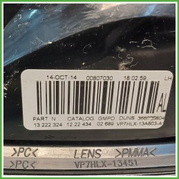 Fanale Fanalino Posteriore Sinistro SX VISTEON VP7HLX-13A603-A OPEL ASTRA A04 13222324 Usato