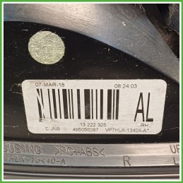 Fanale Fanalino Posteriore Destro DX VISTEON VP7HLX-13404-A OPEL ASTRA A04 13222325 Usato