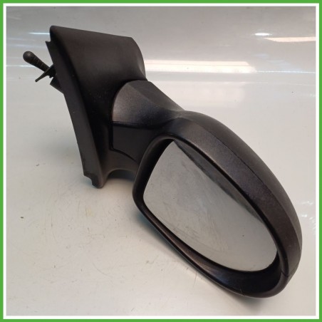 Specchio Specchietto Retrovisore Destro DX GOFFRATO RENAULT TWINGO 2a Serie 2007 2012 SCHEFENACKER Originale Usato