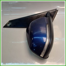Specchio Specchietto Retrovisore Destro DX BLU C10 MEDITERRANBLAU METALLIC BMW Serie 2 Act.Tourer ibrida F45 2016 2018 Usato