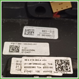 Volante Sterzo SKODA FABIA NJ 1.0 Twin Spark 5E3419093AVKH 2018 2021