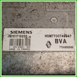 Centralina Motore Iniezione ECU SIEMENS S101718202B RENAULT CLIO 1a Serie 1.4 55kw 7700873488 1996 1998