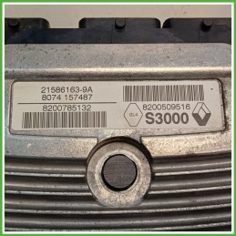 Centralina Motore Iniezione ECU VALEO 21586163-9A RENAULT MEGANE 2a Serie 1.6 16V 82kw 8200785132 2006 2009