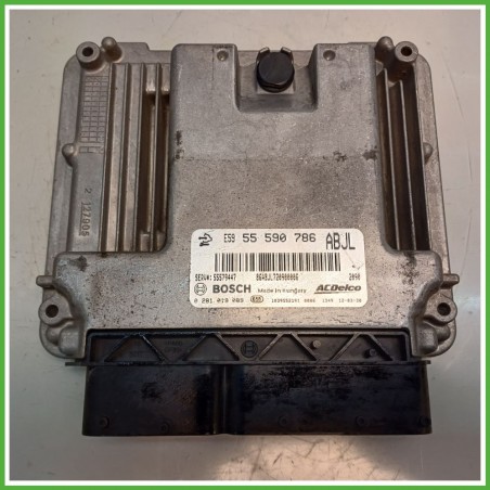 Centralina Motore Iniezione ECU BOSCH 0281019089 CHEVROLET (DAEWOO) AVEO T300 1.3 70kw 55579447 2011